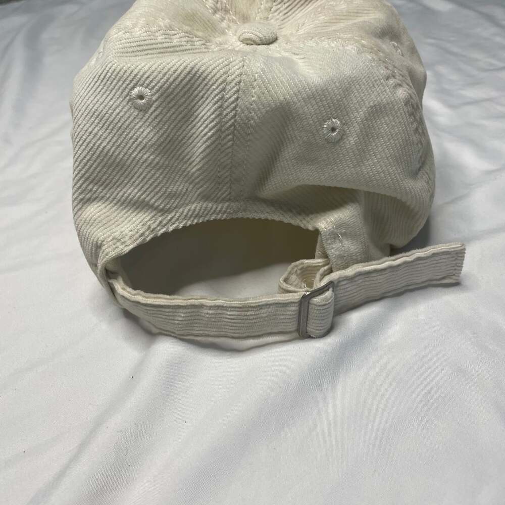 Care Bears Embroidered Corduroy Dad Hat Adjustable Strap Cream Off-White - Picture 4 of 6